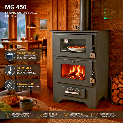 Stufa legna forno - stufa,