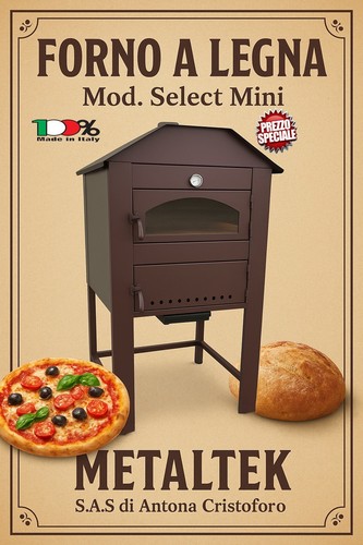 Forno legna mod - a, mini