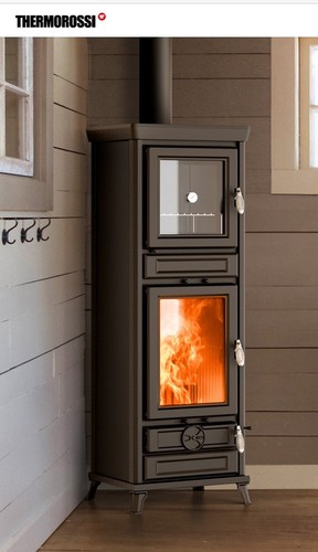 Stufa legna con forno - stufa,