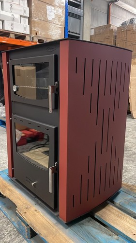 Stufa legna con forno - a,