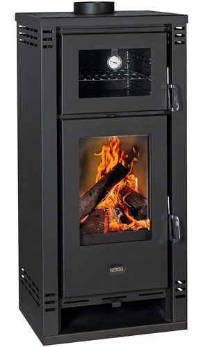 Stufa legna con forno - stufa,